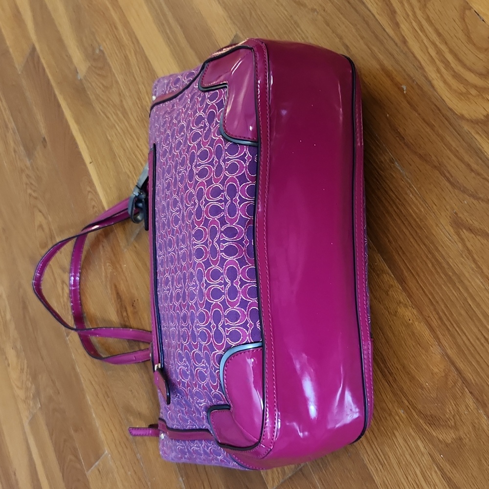 Coach Poppy Metallic Signature - Picture 9 of 15